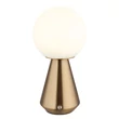 Veioza decor Globo SORA metal, acril, alama, alb, LED, 1.5W, 3000-4500-6500K, 140 Lm - 21029C