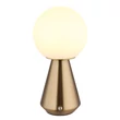 Veioza decor Globo SORA metal, acril, alama, alb, LED, 1.5W, 3000-4500-6500K, 140 Lm - 21029C
