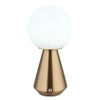 Veioza decor Globo SORA metal, acril, alama, alb, LED, 1.5W, 3000-4500-6500K, 140 Lm - 21029C