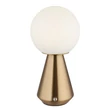 Veioza decor Globo SORA metal, acril, alama, alb, LED, 1.5W, 3000-4500-6500K, 140 Lm - 21029C