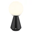 Veioza decor Globo SORA metal, acril, negru, nichel, alb, LED, 1.5W, 3000-4500-6500K, 140 Lm - 21029S