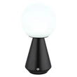 Veioza decor Globo SORA metal, acril, negru, nichel, alb, LED, 1.5W, 3000-4500-6500K, 140 Lm - 21029S