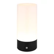 Veioza decor Globo LEX metal, acril, negru, alb, RGB-LED, 1.8W, 2900K, 100 Lm - 21040SRGB