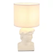 Veioza Globo HERMES ceramic, textil, bej, E14 - 21732CU