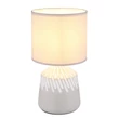 Veioza Globo RELA ceramic, textil, gri, E14 - 21733AS