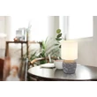 Veioza Globo MARBLE ceramic, gri,alb, E14 - 21739G