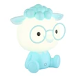 Veioza pentru copii Globo SHEEPY plastic, albastru, alb, LED, 1W, 3000K, 32 Lm - 21760B