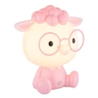 Veioza pentru copii Globo SHEEPY plastic, pink, alb, LED, 1W, 3000K, 32 Lm - 21760P