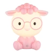 Veioza pentru copii Globo SHEEPY plastic, pink, alb, LED, 1W, 3000K, 32 Lm - 21760P