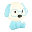 Veioza pentru copii Globo PUPPY plastic, albastru, alb, LED, 1W, 3000K, 32 Lm - 21761B