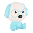 Veioza pentru copii Globo PUPPY plastic, albastru, alb, LED, 1W, 3000K, 32 Lm - 21761B