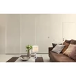 Veioza Globo BRONN metal, textil, sticla-cristal, alb, transparent, E14 - 24136T