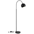 Lampadar Globo BENNO metal, negru, E27 - 24779B