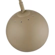 Lampadar Globo BENNO metal, nisipiu, E27 - 24779S