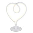 Veioza decor Globo AMORE metal, silicon, alb, LED, 6W, 3000K, 250 Lm - 28054W