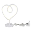 Veioza decor Globo AMORE metal, silicon, alb, LED, 6W, 3000K, 250 Lm - 28054W