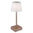 Veioza decor Globo XAYDEN metal, plastic, sampanie, alb, LED, 2W, 3000-6500K, 100 Lm - 28061CH
