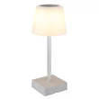Veioza decor Globo XAYDEN metal, plastic, argintiu, alb, LED, 2W, 3000-6500K, 100 Lm - 28061SI