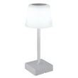 Veioza decor Globo XAYDEN metal, plastic, argintiu, alb, LED, 2W, 3000-6500K, 100 Lm - 28061SI
