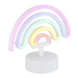 Lampa decor Globo PELANGI plastic, alb, multicolor, LED, 2W - 28063