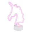 Lampa decor Globo UNICORN II plastic, alb, pink, LED, 2W - 28065