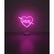 Lampa decor Globo ARMOR plastic, alb, pink, LED, 2W - 28066