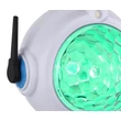 Veioza pentru copii Globo COSMO plastic, argintiu, gri, albastru, alb, rosu,  RGB-LED, 4.5W - 28084