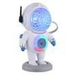Veioza pentru copii Globo COSMO plastic, argintiu, gri, albastru, alb, rosu,  RGB-LED, 4.5W - 28084