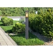 Lampadar exterior Globo BOSTON metal, plastic, antracit, fumuriu, E27, IP44 - 31588SA