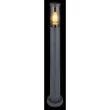 Lampadar exterior Globo BOSTON metal, plastic, antracit, fumuriu, E27, IP44 - 31588SA