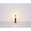 Lampadar exterior Globo BOSTON metal, plastic, antracit, fumuriu, E27, IP44 - 31588SA
