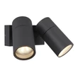 Spot pentru baie Globo PIPER metal, plastic, sticla, antracit,  negru, GU10, IP44 - 3209-2
