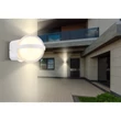 Aplica exterior Globo ILLI metal, plastic, alb, transparent, LED, 12W, 3000K, 1320lm, IP54 - 34157W