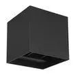 Aplica de perete exterioara Globo VERONIKA metal, negru, LED, 3000K, 3W, 290lm, IP54 - 34168B