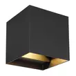 Aplica de perete exterioara Globo VERONIKA metal, negru, LED, 3000K, 3W, 290lm, IP54 - 34168B