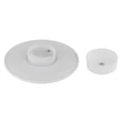 Aplica de perete exterioara Globo LAMONT plastic,  alb, LED, 15W, 3000-4500-6000K, 1200Lm, IP44 - 34314W