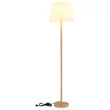 Lampadar Globo JORIS metal, textil, maro, alb, E27 - 40100146