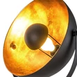Lampadar  Globo BOWY metal, negru, auriu, E27 - 40150145X