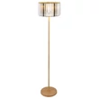 Lampadar Globo RUN metal, cristal, maro, transparent, E27 - 40220146