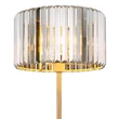 Lampadar Globo RUN metal, cristal, maro, transparent, E27 - 40220146
