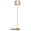 Lampadar Globo RUN metal, cristal, maro, transparent, E27 - 40220146