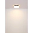 Plafoniera Globo ECLYPSE plastic, acril, antracit, alb, LED, 24W, 3000K, 1400lm - 41262-24