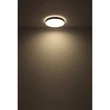 Plafoniera Globo ECLYPSE metal, acril, alb, gri, LED, 24W, 4000K, 1200Lm - 41262-24C