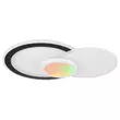 Plafoniera Globo GISELL metal, negru, alb, LED-RGB, 3000K-6500K, 40W, 2300lm - 41394-40