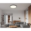 Plafoniera Globo NIELSEN metal, plastic, negru,  alb, LED, 32W, 4000K, 1300Lm - 41566-32S