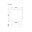 Plafoniera Globo DORO metal, plastic, argintiu, alb, LED, 12W, 3000K, 600Lm - 416080AD1