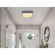 Plafoniera Globo DORO metal, plastic, argintiu, alb, LED, 12W, 3000K, 600Lm - 416080AD1