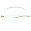 Plafoniera Globo LETICIA metal, lemn, plastic, alb, maro, LED, 24W, 3000-4200-6000K, 1850Lm - 41790-20