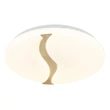 Plafoniera Globo LETICIA metal, lemn, plastic, alb, maro, LED, 24W, 3000-4200-6000K, 1850Lm - 41790-20