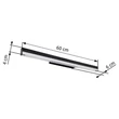 Aplica de perete Globo SALLO metal, acril, negru, alb, LED, 12W, 3000K-6000K, 500lm - 41926B